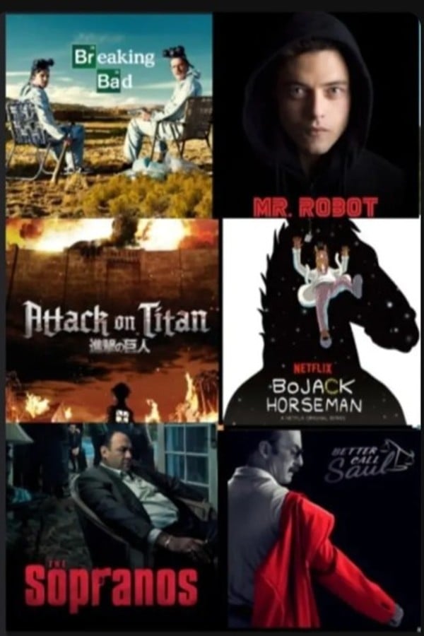 Shows I've watched in the last 5 years