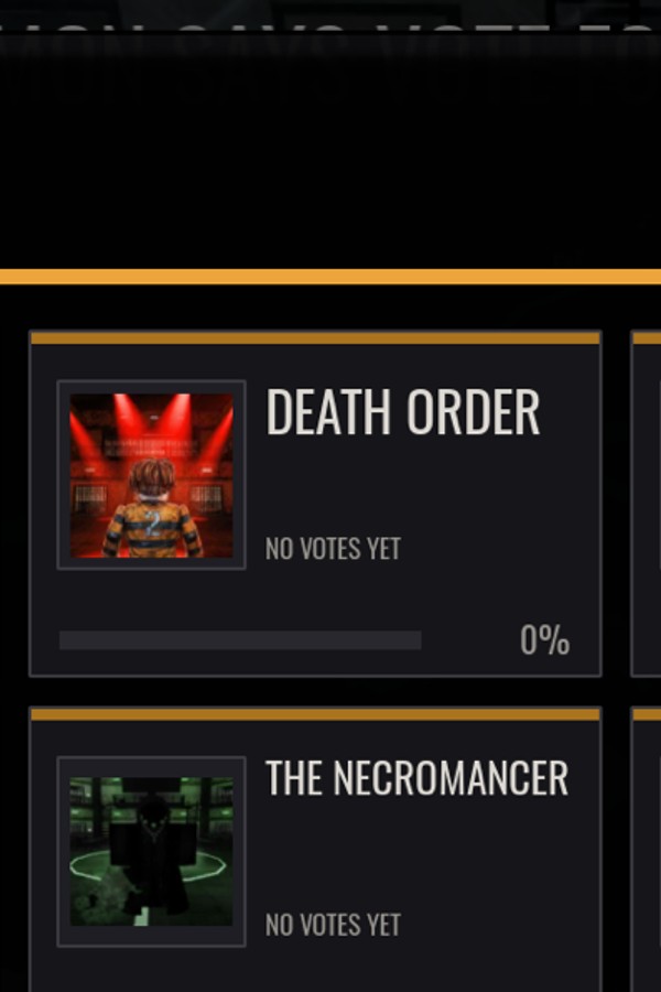Death Order: Simon Says