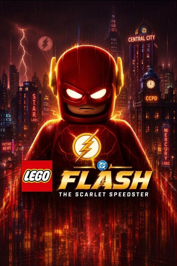 Lego Flash: The scarlet speedster