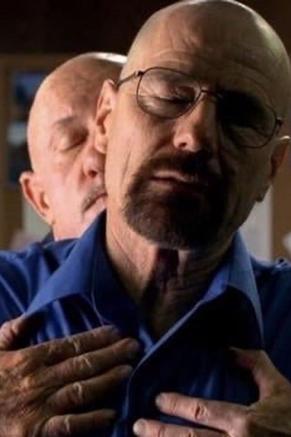 Breaking Bad but the ratings are Walt's aura that episode