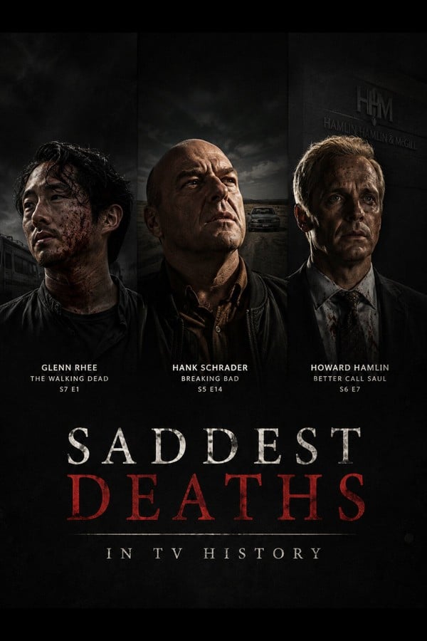 Saddest deaths in the television series.