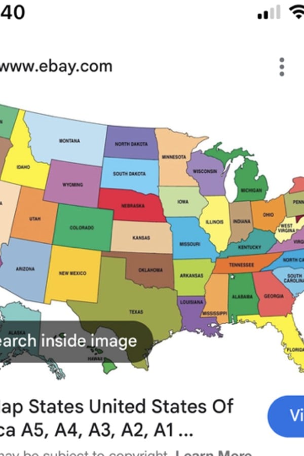 States I’ve been to