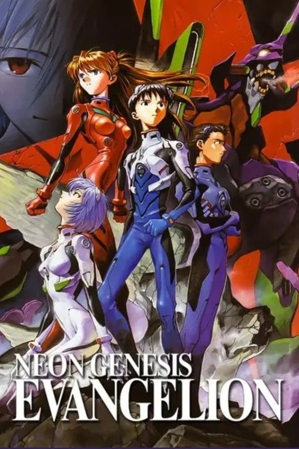 Evangelion, split into arcs
