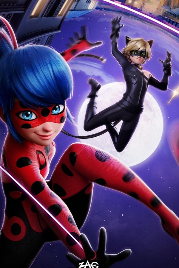 Tales of ladybug and cat noir but flipped
