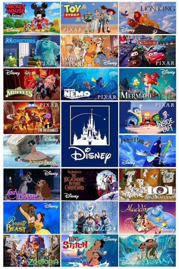 DISNEY AND PIXAR