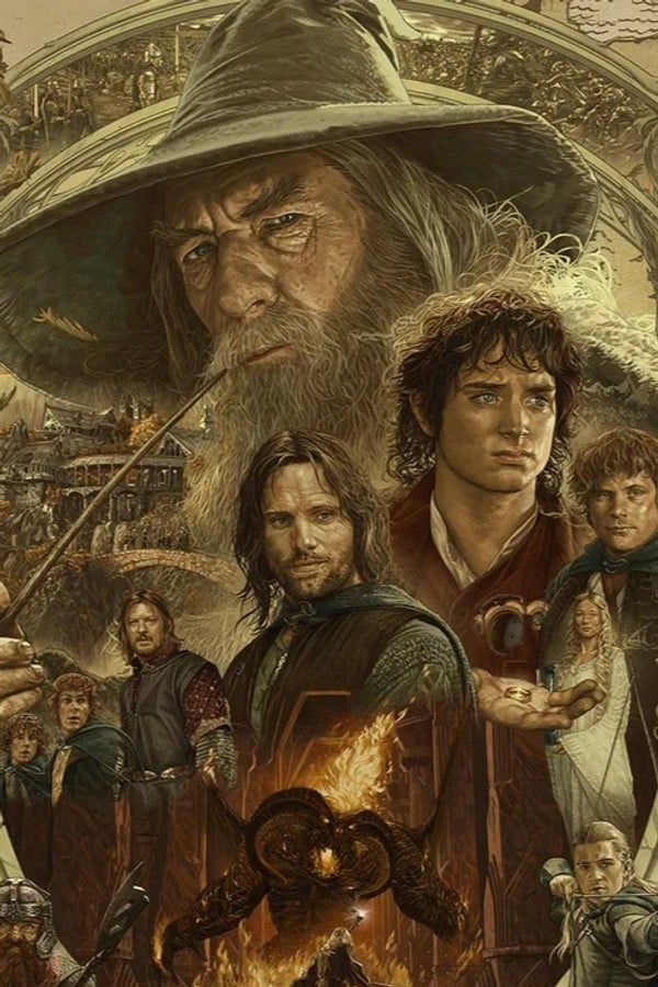 The Lord of the Rings saga (Chapter division)