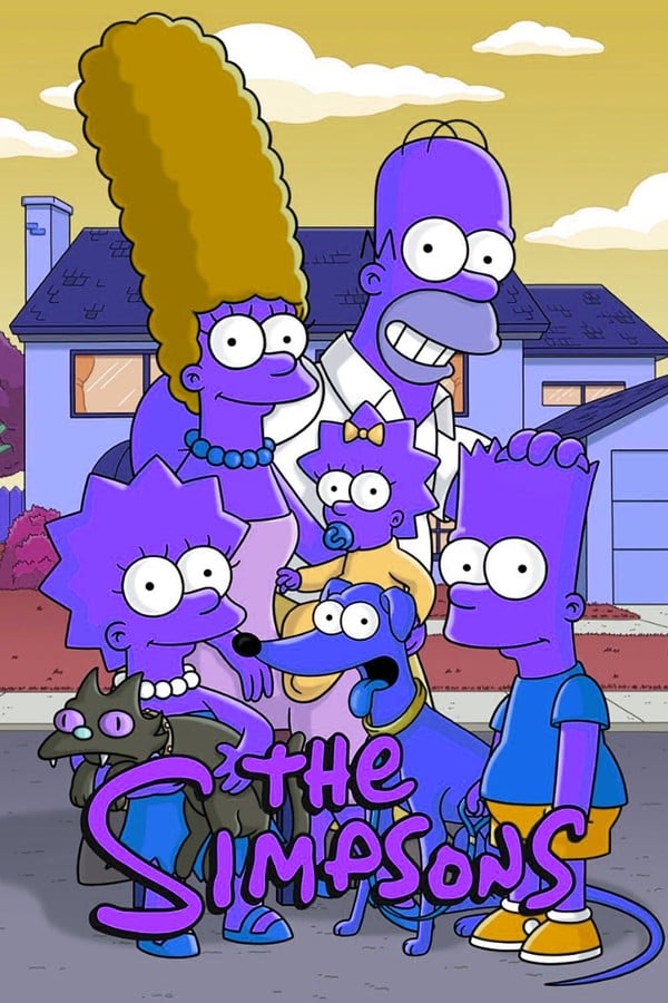 The Simpsons... but Purple?!